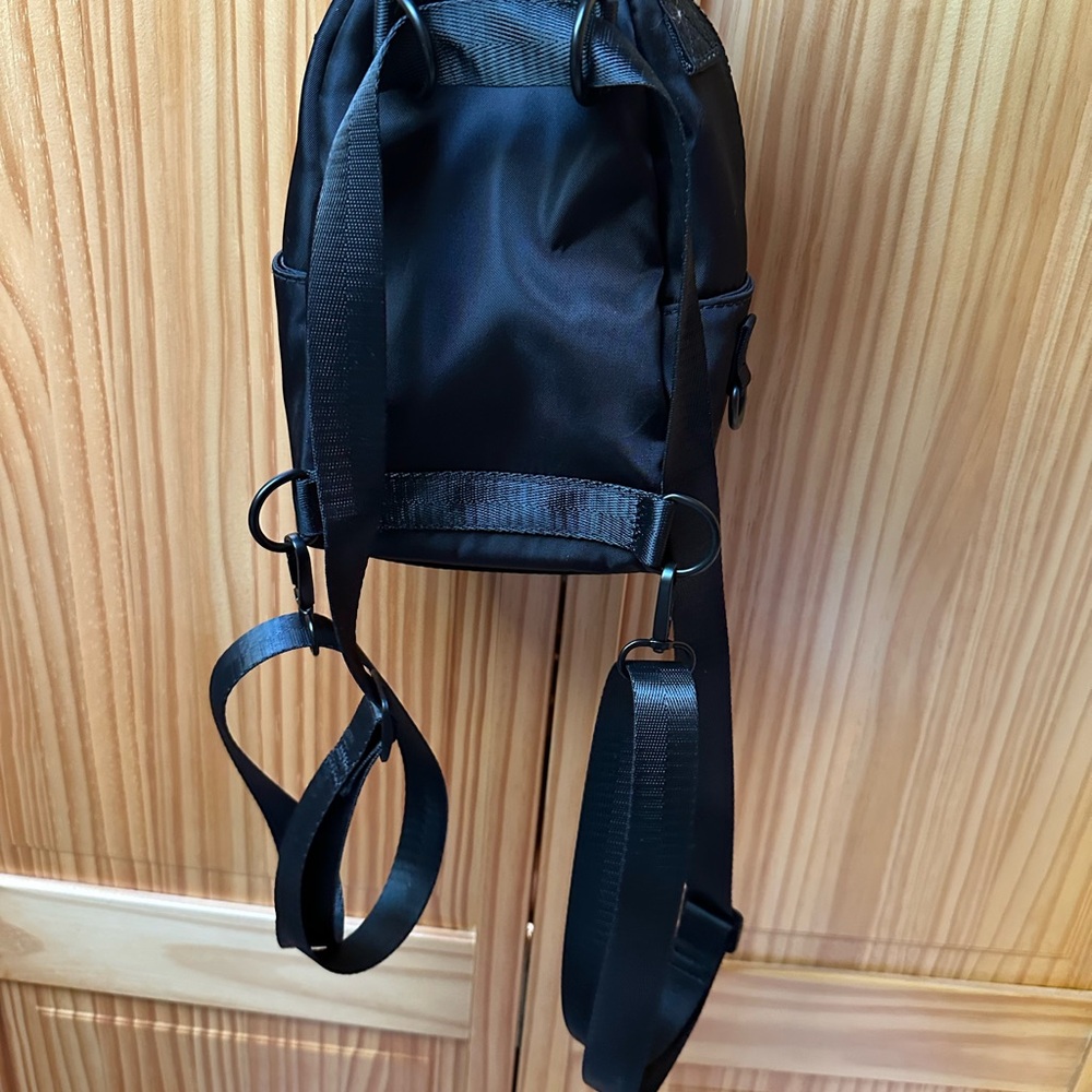 BuffBunny Sleek Black Mini Game Changer Backpack - Picture 2 of 3